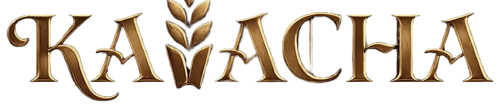 Kavacha text logo